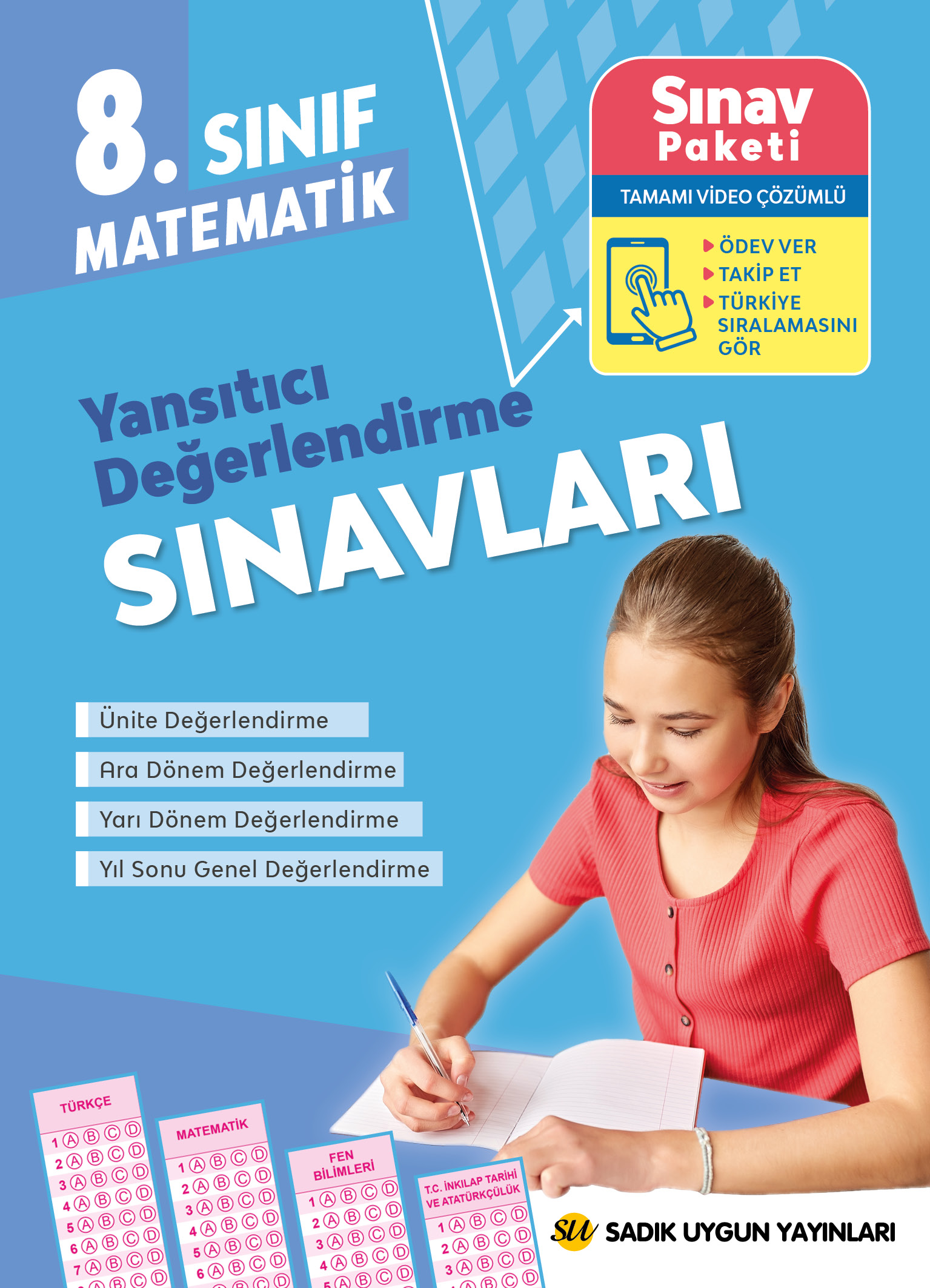 8. Sınıf Matematik Yansıtıcı Değerlendirme Sınavları Sınav Paketi